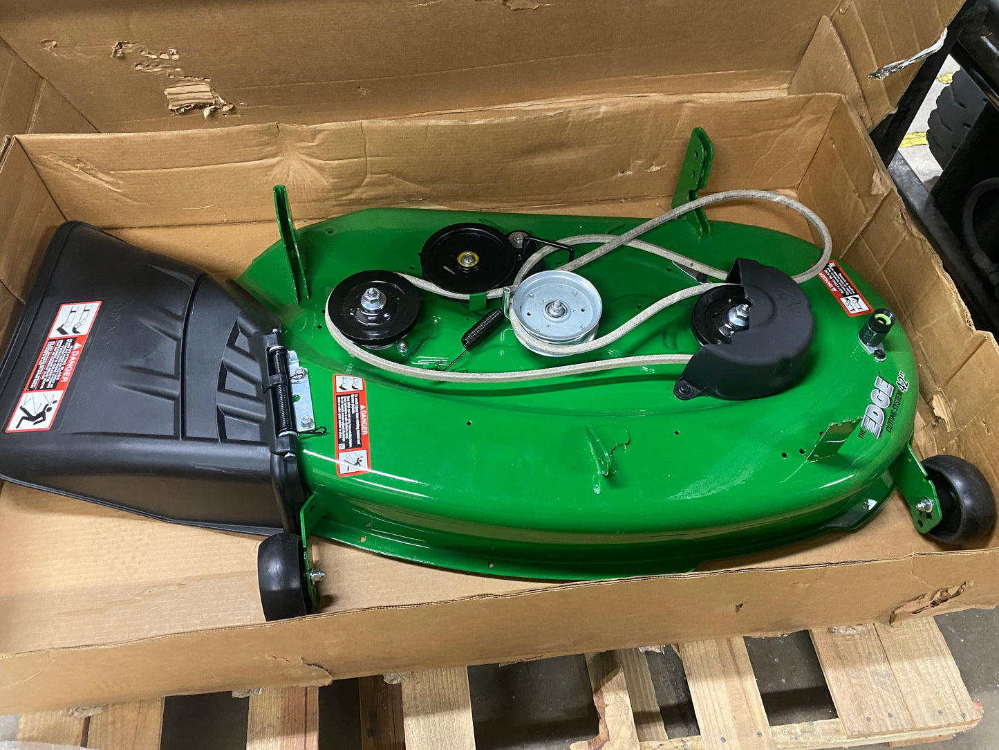 John Deere BM23408 Deck - New with Cosmetic Damage