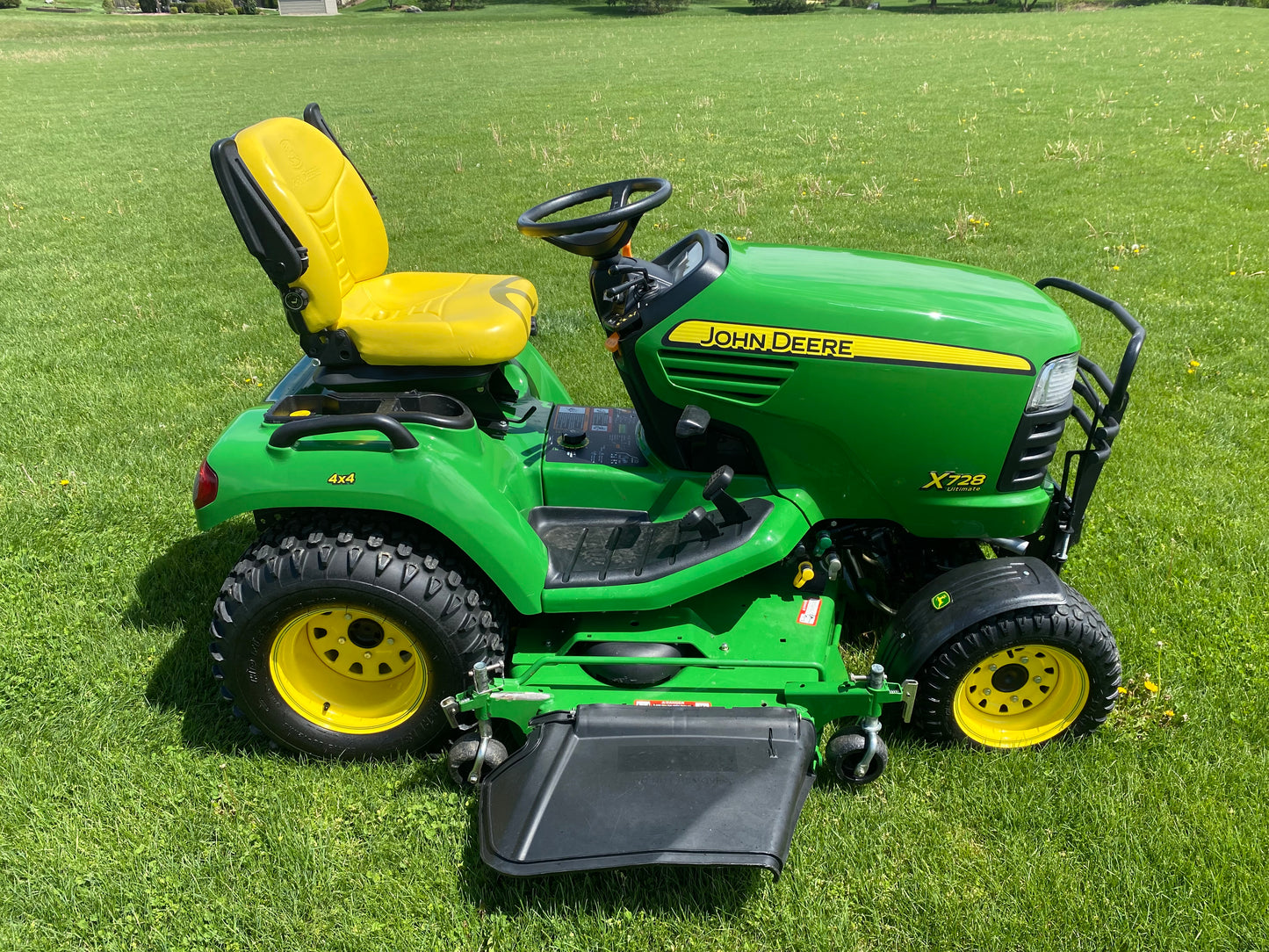 John Deere X728SE Garden Tractor