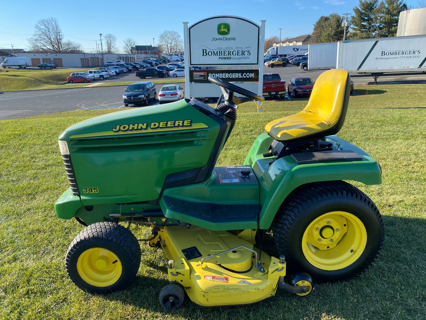 John deere best sale 345 garden tractor