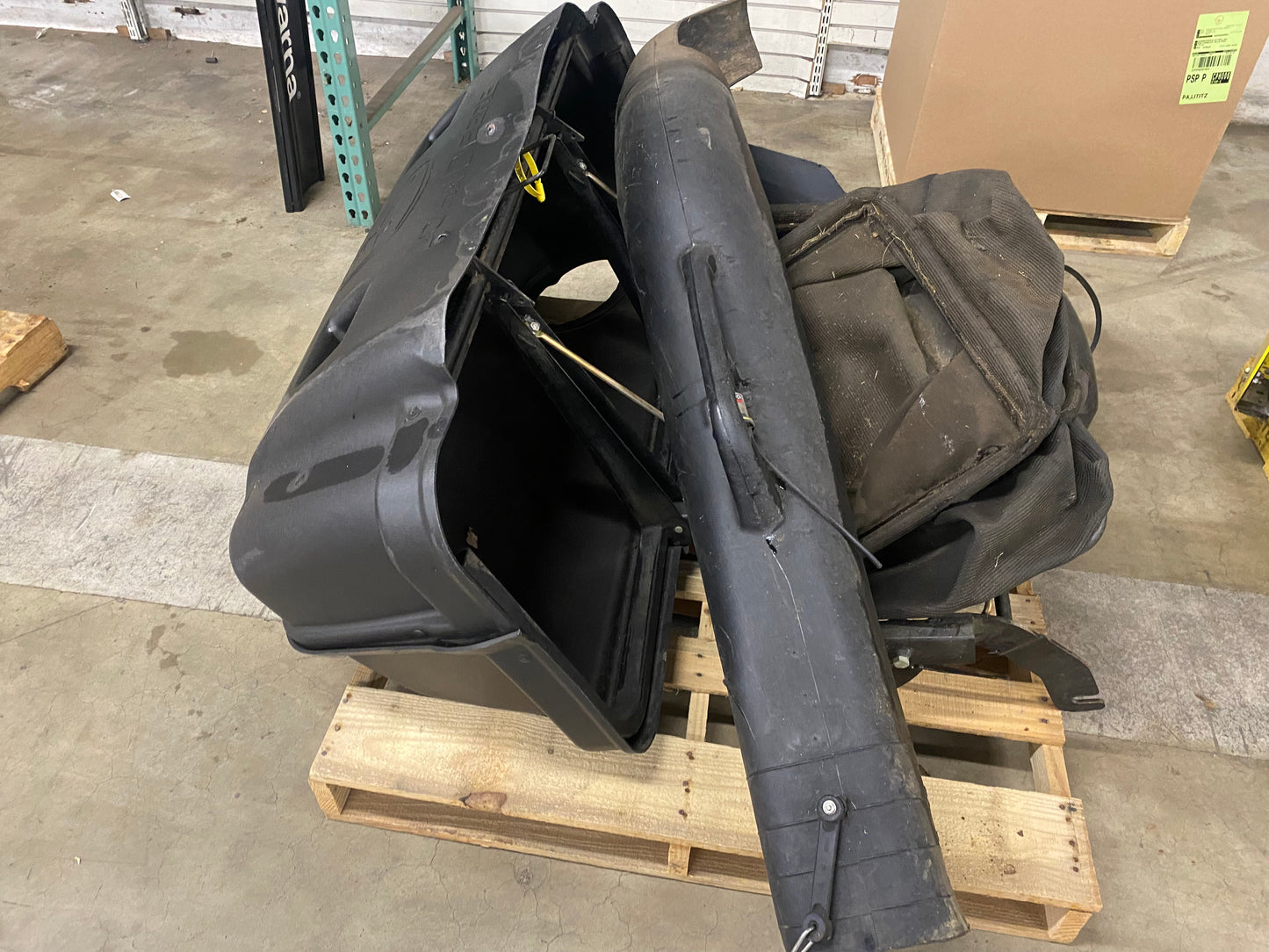 John Deere 54" 3-Bag Bagger with Powerflow