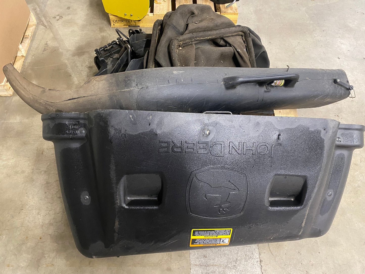 John Deere 54" 3-Bag Bagger with Powerflow