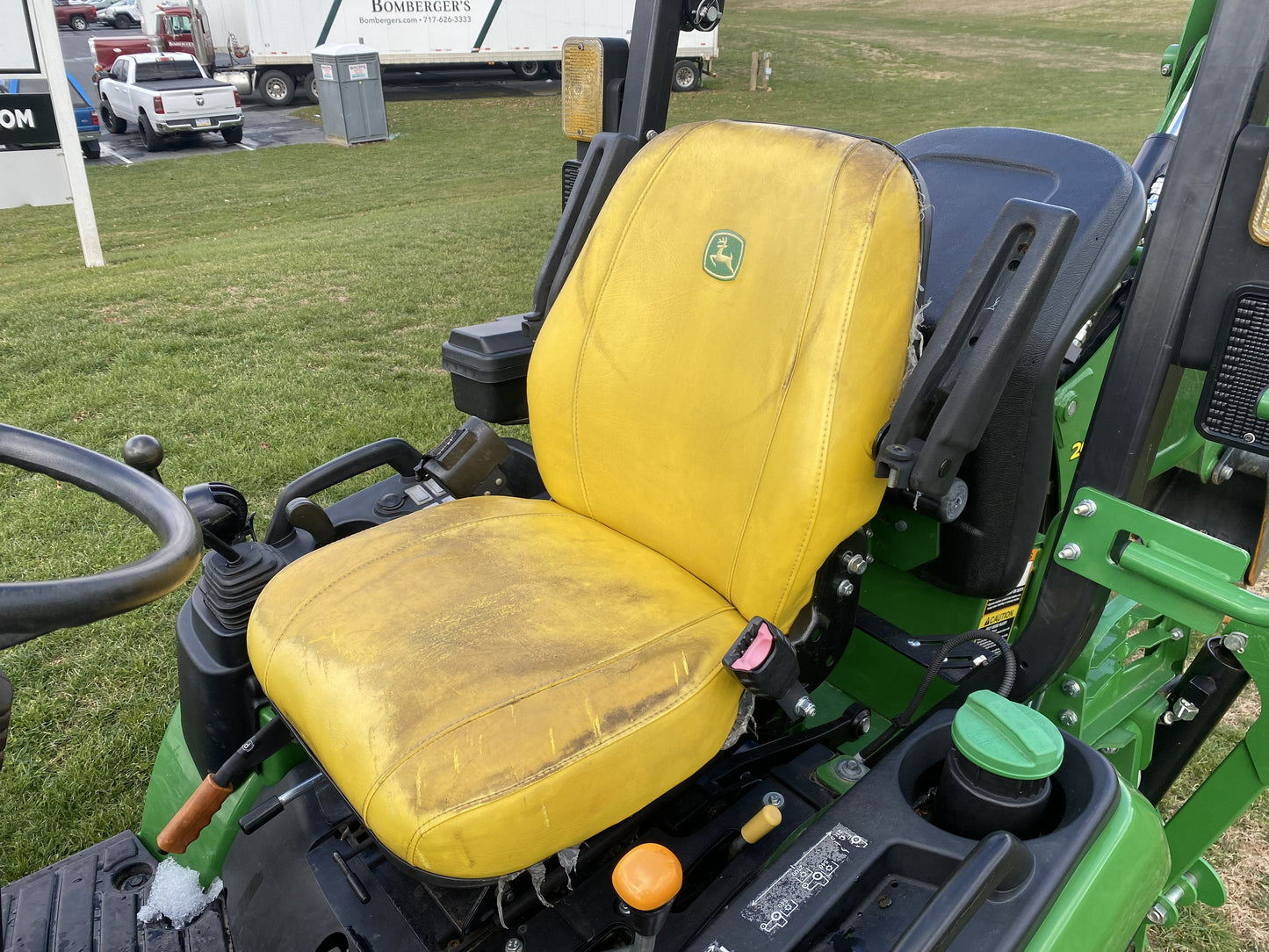 John Deere 1025R Compact with Backhoe